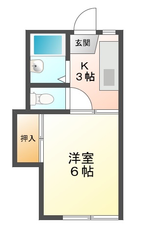 メゾン45の間取り