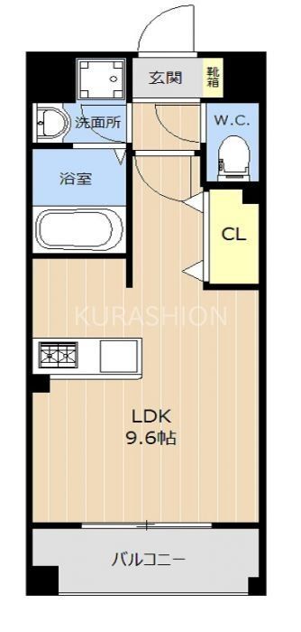 LIBTH高宮通りの間取り