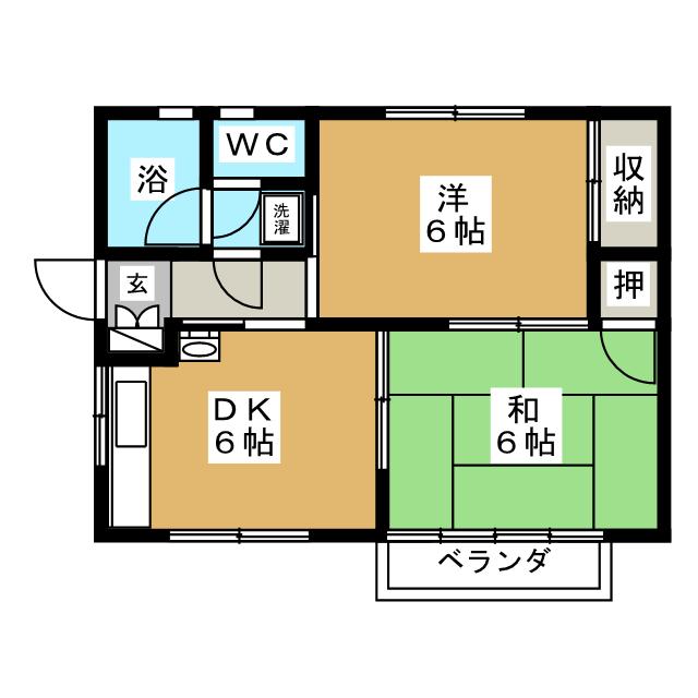 グリーン戸崎の間取り