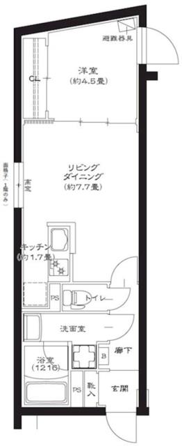 ＧＥＮＯＶＩＡ池袋の間取り