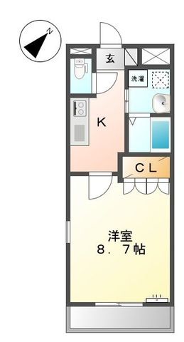 コンフォール神奈川の間取り