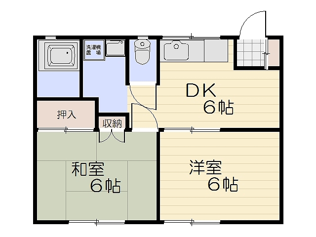 長沢ハイツ２の間取り