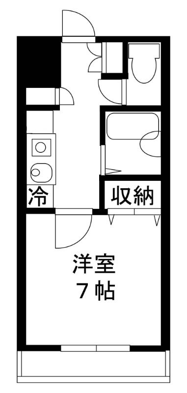 越後ビルの間取り