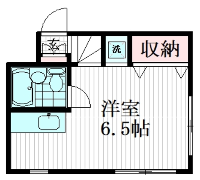 リーグ幡ヶ谷の間取り