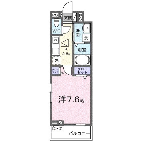 シエロアス―ル　姪浜の間取り