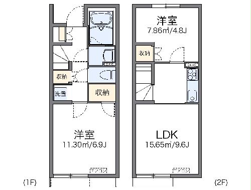 レオネクスト伊吹IIIの間取り