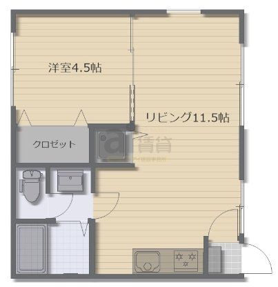 朝霞市本町のアパートの間取り