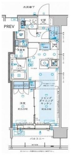 サンクレイドル川口並木の間取り