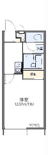 レオパレスサンライトヒルズの間取り