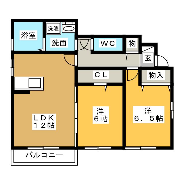 アビタシオンの間取り