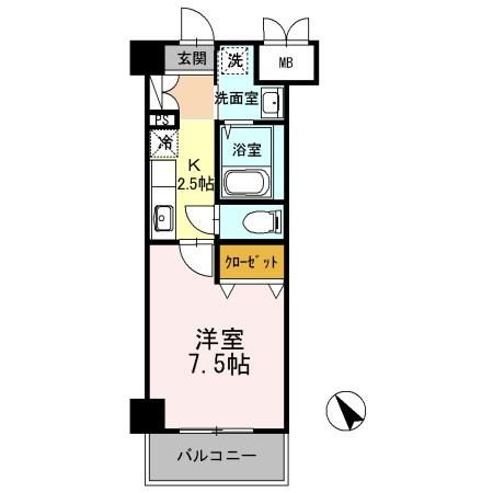 クレストスクエアの間取り