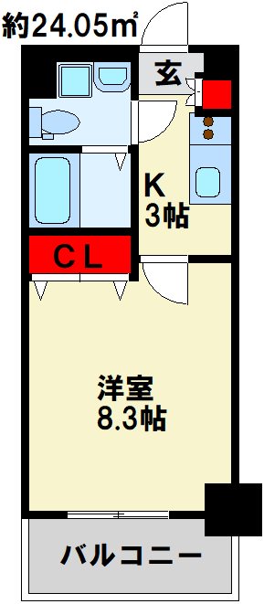 No.71オリエントトラストタワーの間取り