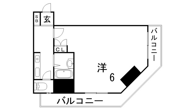 メゾンユニベールの間取り