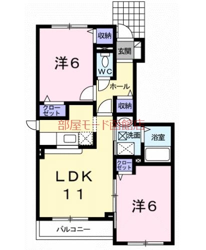 メゾンＫＴ３号館の間取り