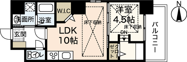 マルベニ段原南の間取り