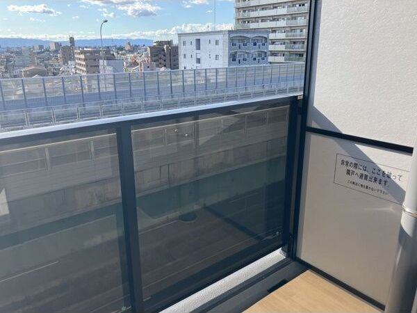 【名古屋市中川区八熊のマンションのバルコニー】