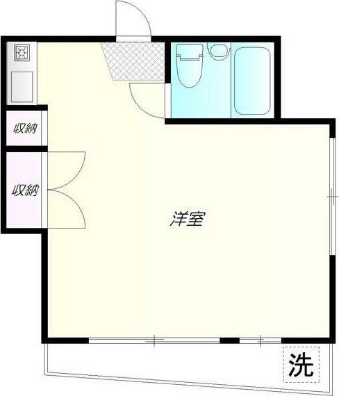 文京区本郷のマンションの間取り