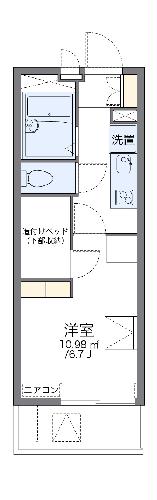 レオパレスＭ＆Ｋの間取り