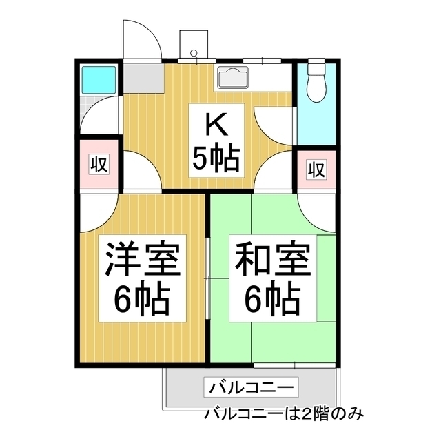 フォーブル宮渕の間取り