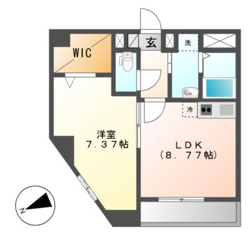 ヨシノ　スクエア（ＹＯＳＨＩＮＯ　ＳＱＵＡＲＥ）の間取り