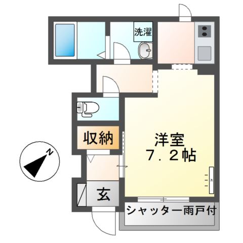 ピュア ルーセントIIの間取り