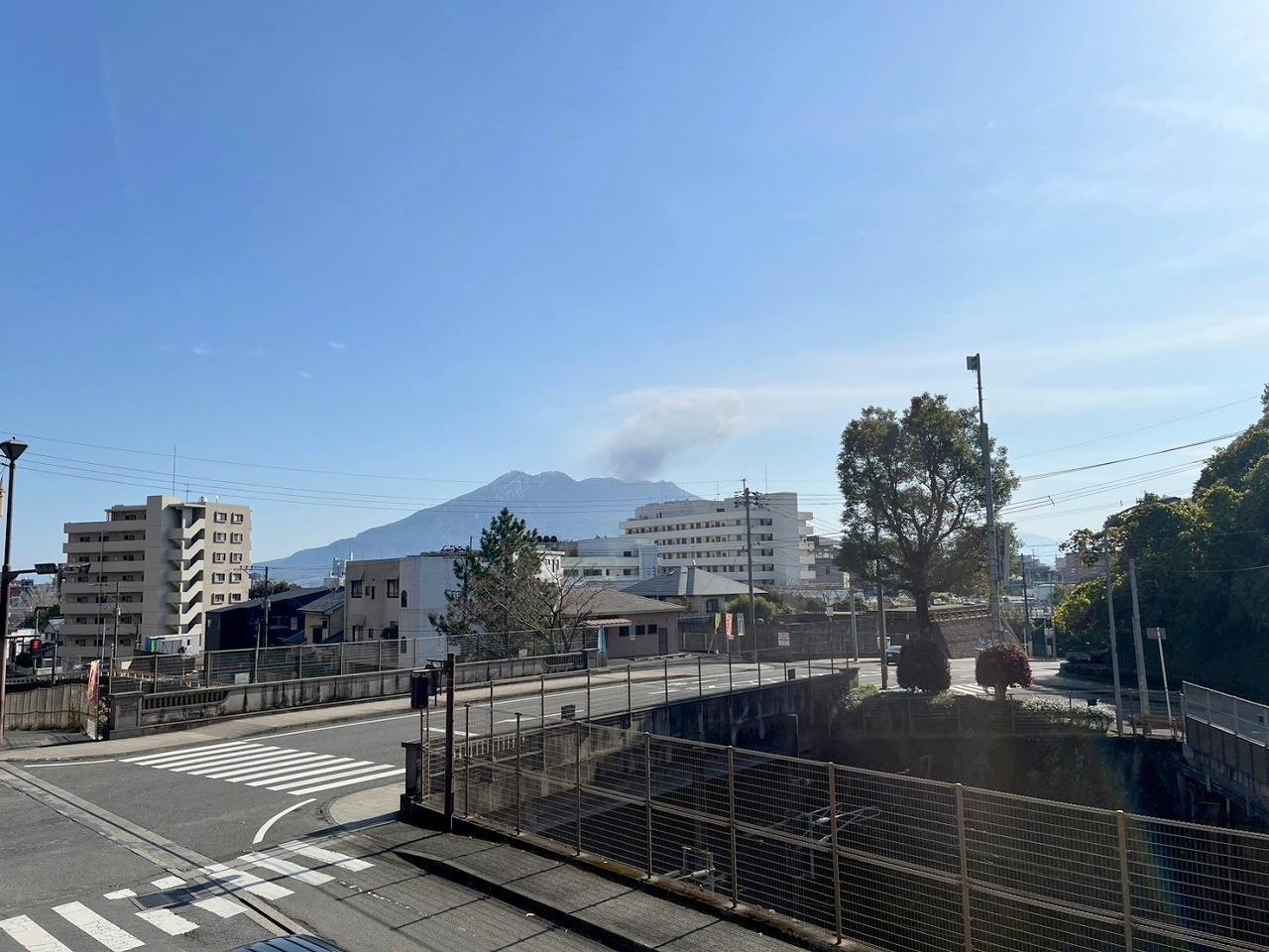 【鹿児島市城山町のマンションの眺望】