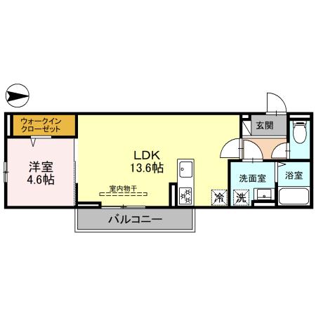 ファーストステージ下小林IIの間取り