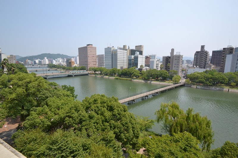 【広島市中区銀山町のマンションの眺望】