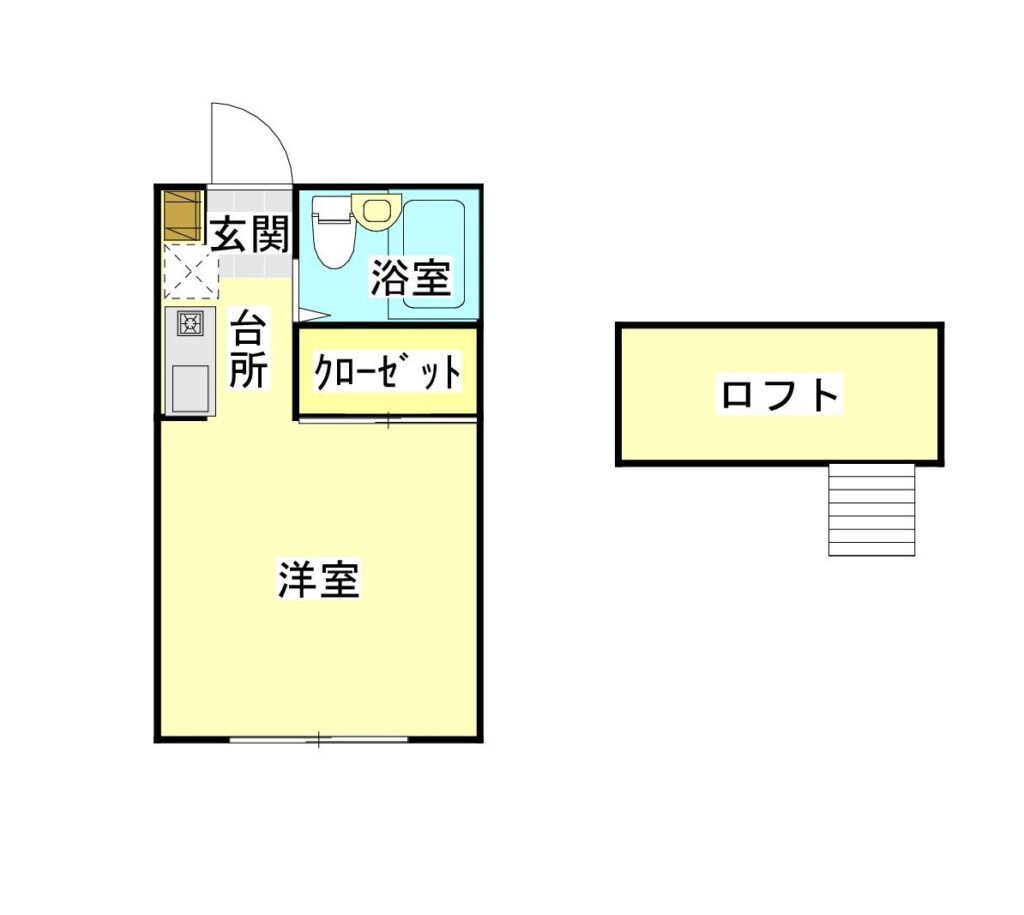 フルールの間取り写真