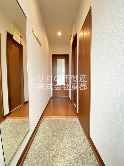 玄関　玄関から見たお部屋です☆