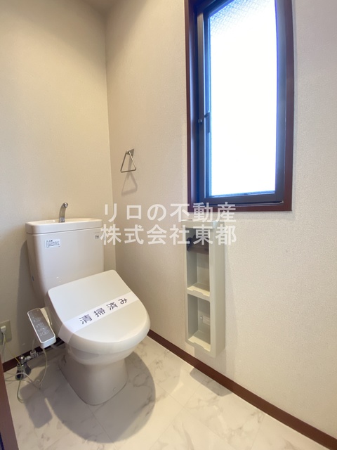 トイレ　洗浄・暖房便座付です！毎日清潔・快適に暮らせますね☆