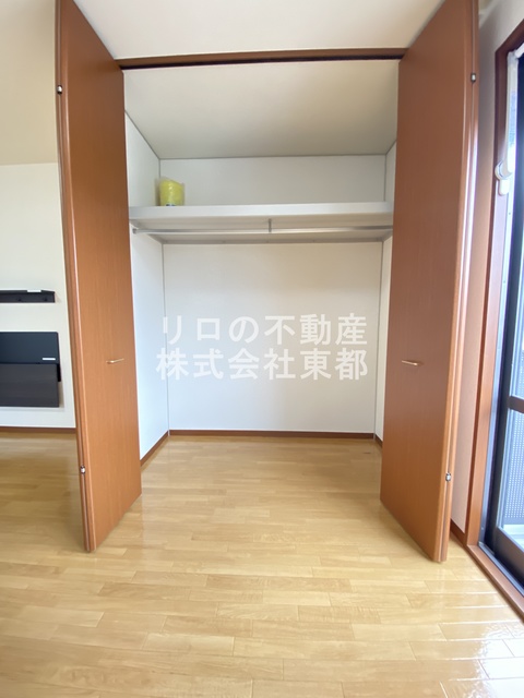 収納　収納はクローゼットタイプなので、整理整頓はかどります☆