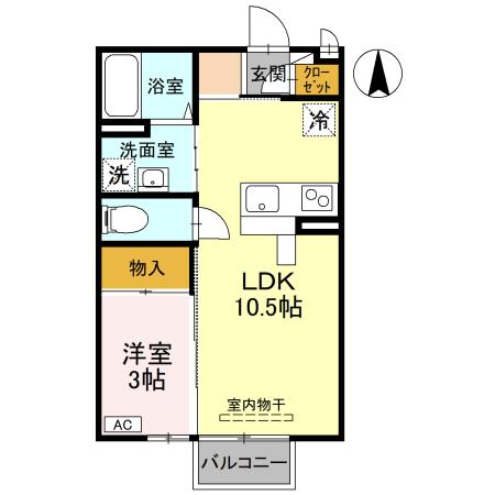 Recente(レセンテ)の間取り