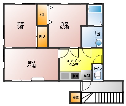 ロイヤル下田_間取り_0