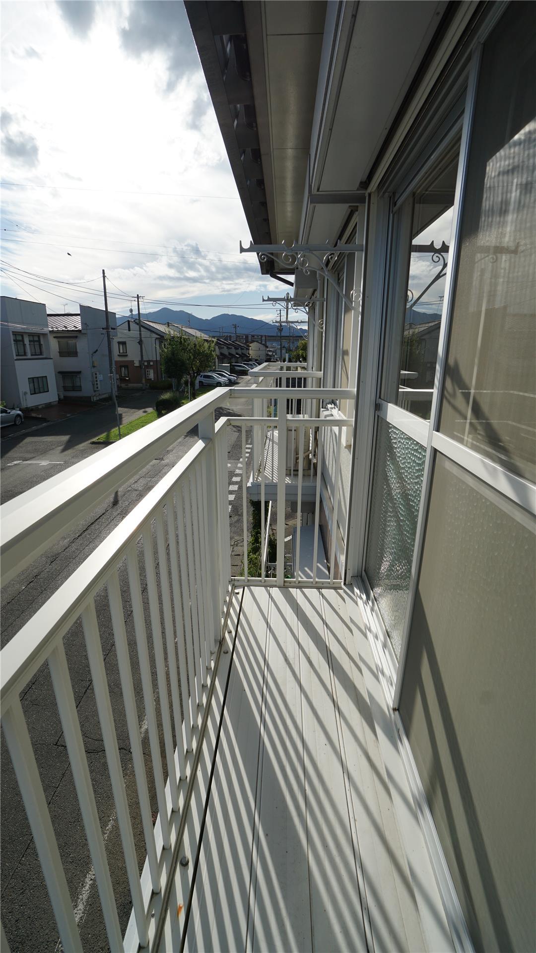 バルコニー　201号室の写真です