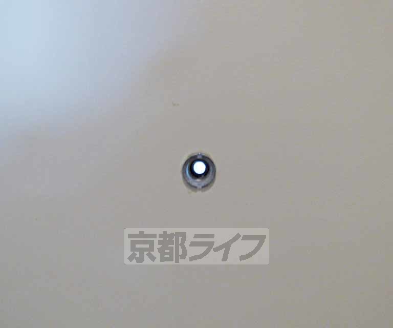 セキュリティ　来客を確認出来ます。