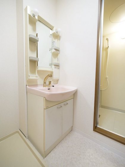 洗面設備　※他号室の写真です