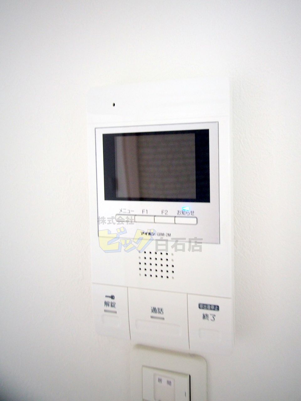 セキュリティ　ＴＶインターホン付きです♪