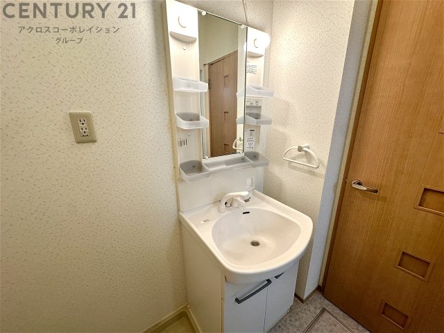 洗面設備　洗髪洗面化粧台付き♪