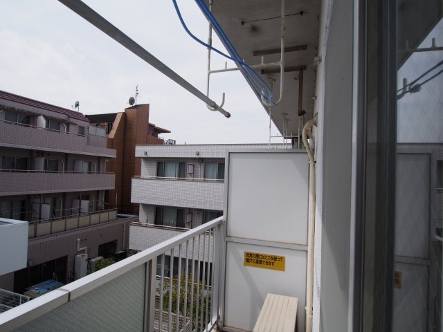 バルコニー　落ち着いた時間を過ごせるバルコニーです