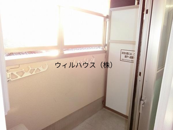 バルコニー　日当たり良好！