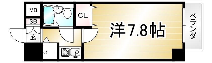 アクシルコート堀川今出川の間取り写真