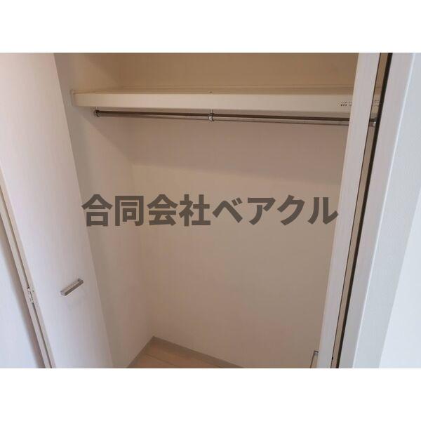 収納　たっぷりとした収納スペースです