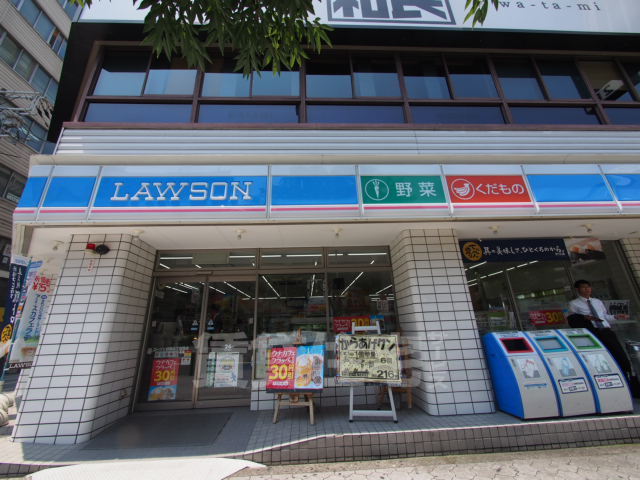 コンビニ　ローソン　道頓堀一丁目店（コンビニ）まで407m