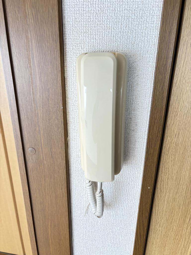 セキュリティ　インターホン　受話器