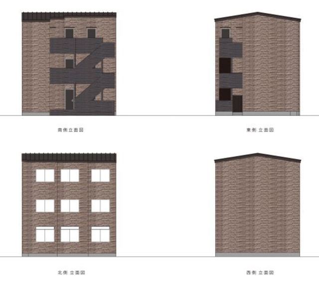 建物外観　イメージパース