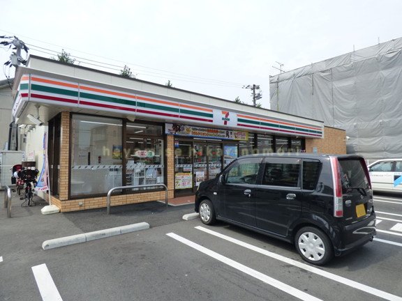 コンビニ　セブン－イレブン　熊本武蔵ヶ丘４丁目店（コンビニ）まで400m