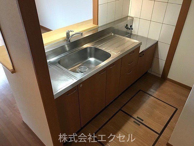 キッチン　お好きなコンロを設置していただけます。