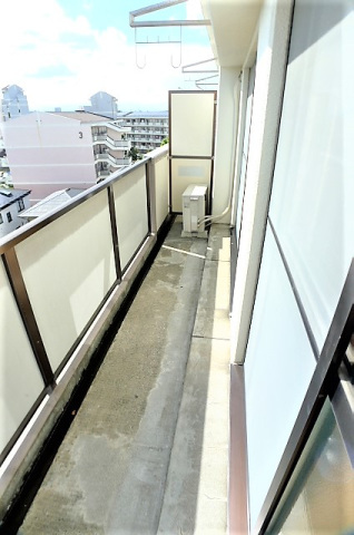 バルコニー　※他号室の写真です