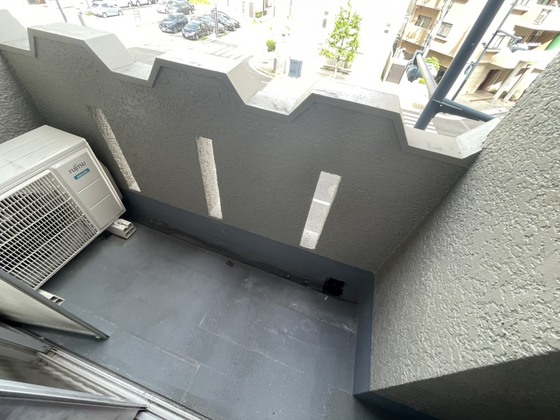 バルコニー　※別部屋の写真です